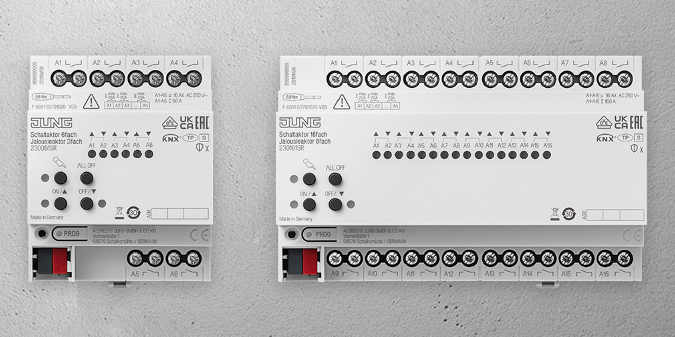 KNX Schalt- und Jalousieaktoren bei EH-TEC GmbH in Kitzingen