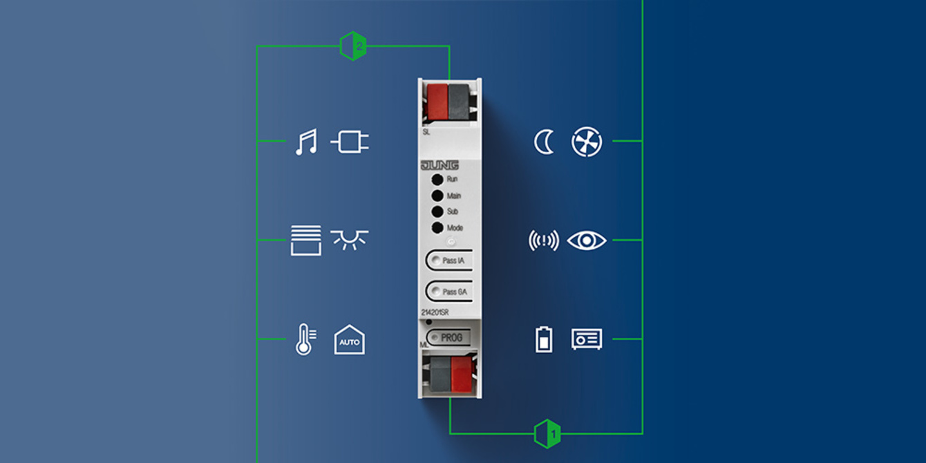 KNX Bereichs- und Linienkoppler bei EH-TEC GmbH in Kitzingen